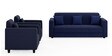 Viva Sofa Set (3+1+1) Seater in Blue Colour