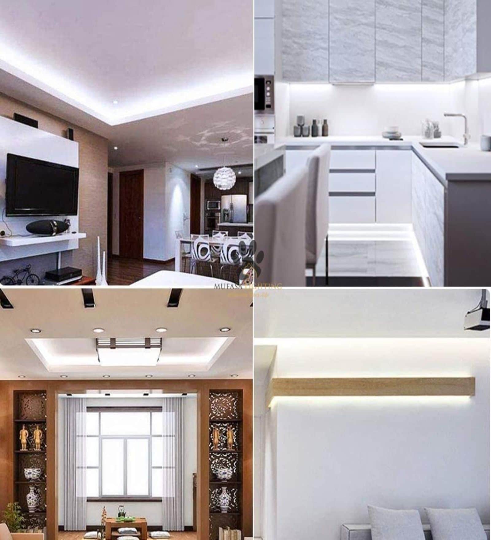 Vibrant 5 Meters 300K White Colour LED Strip Light with DC 12V Adapter & Remote