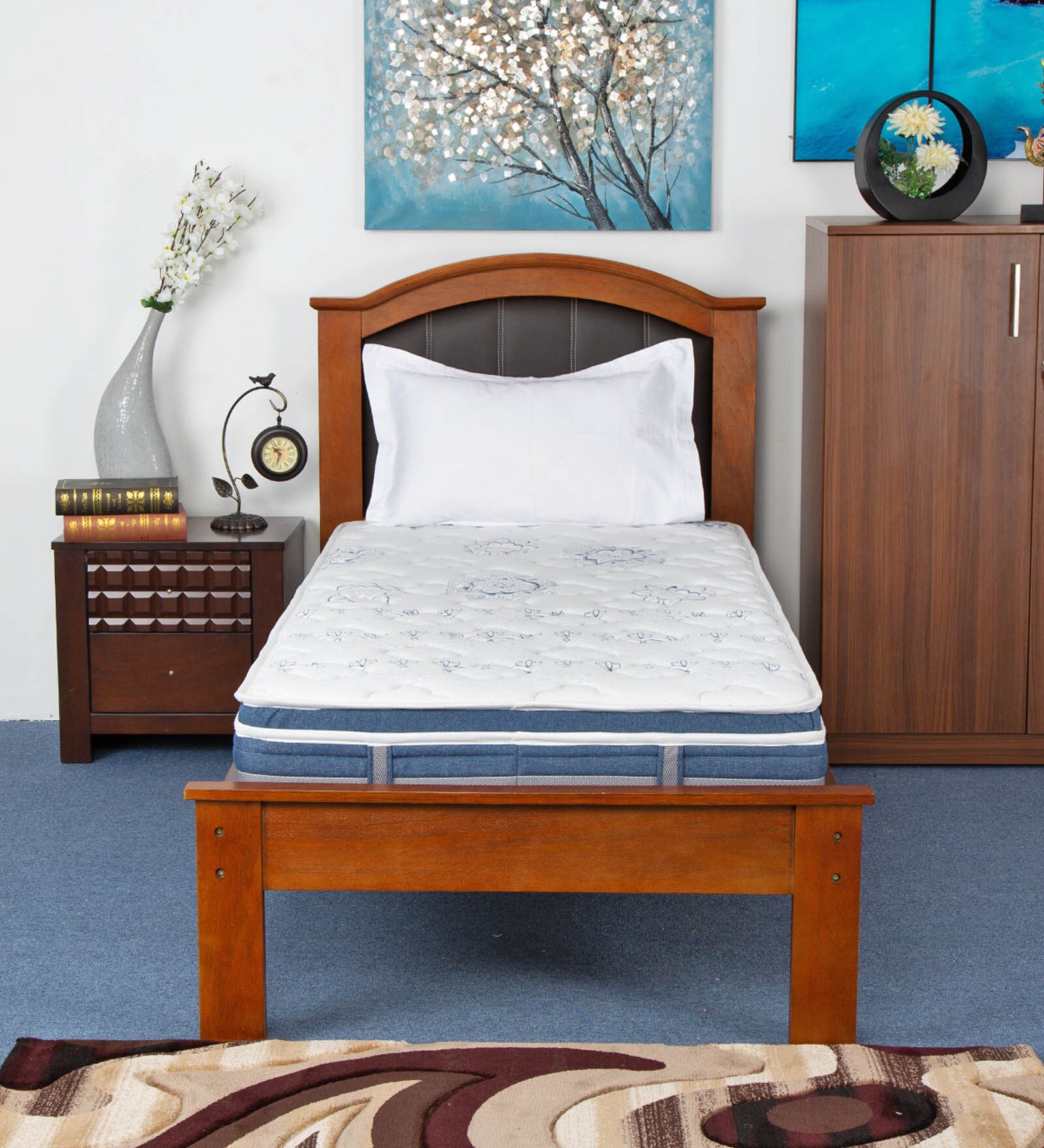 Buy Vibrant Box Top Single Size Zero Partner Disturbance Sag Resistant