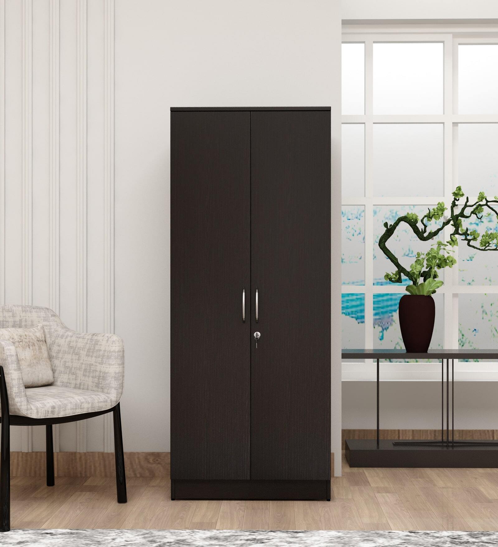 Vienna 2 Door Wardrobe In Wenge Finish