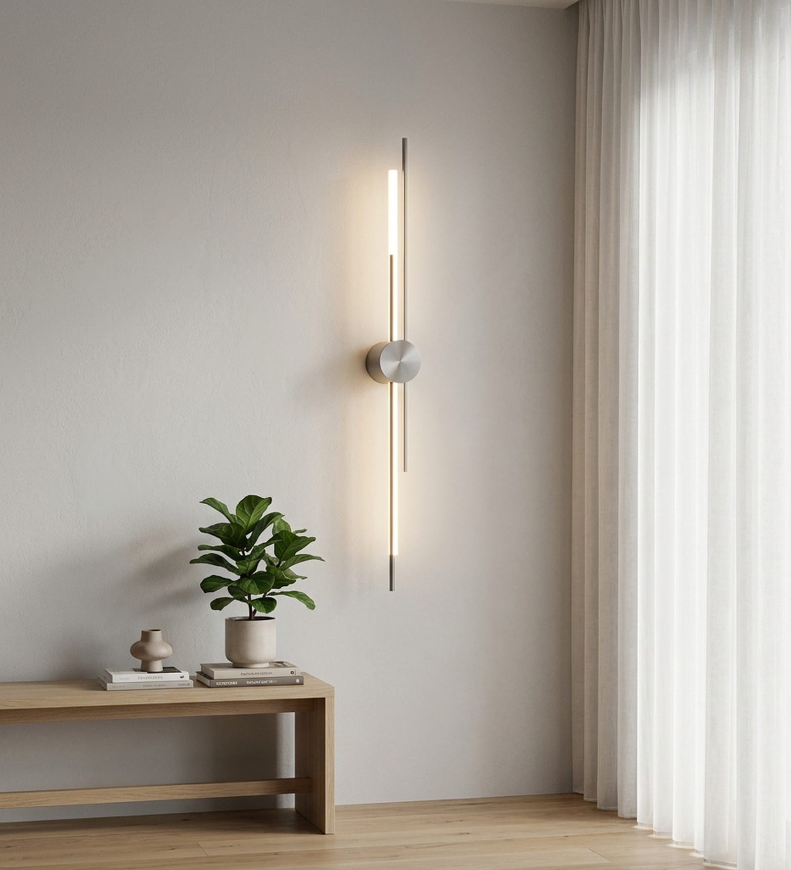 Vienna Axis 3C LED Wall Sconce Metal Profile Tube