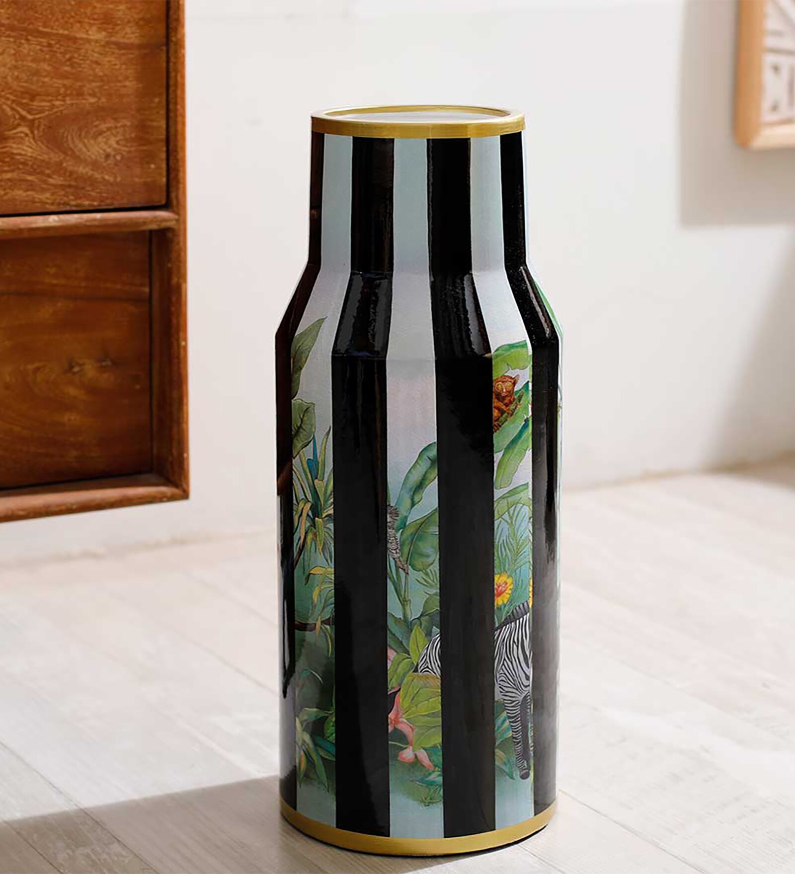 Vienna Multicolour Porcelain Vase