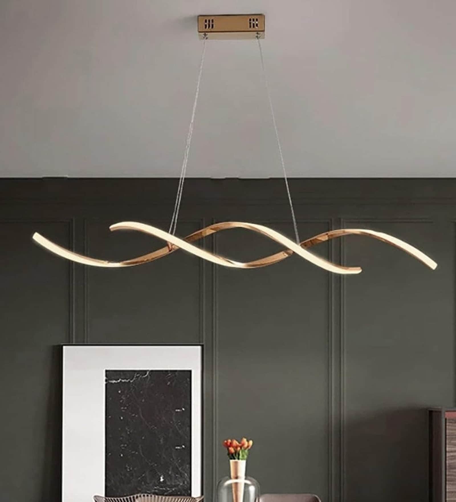 Vienna Orbit Gold 3C LED Pendant Chandelier
