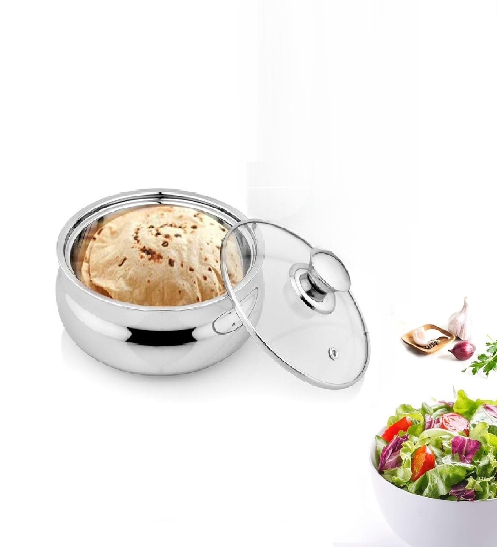 Vina Stainless Steel 600 ML Casserole