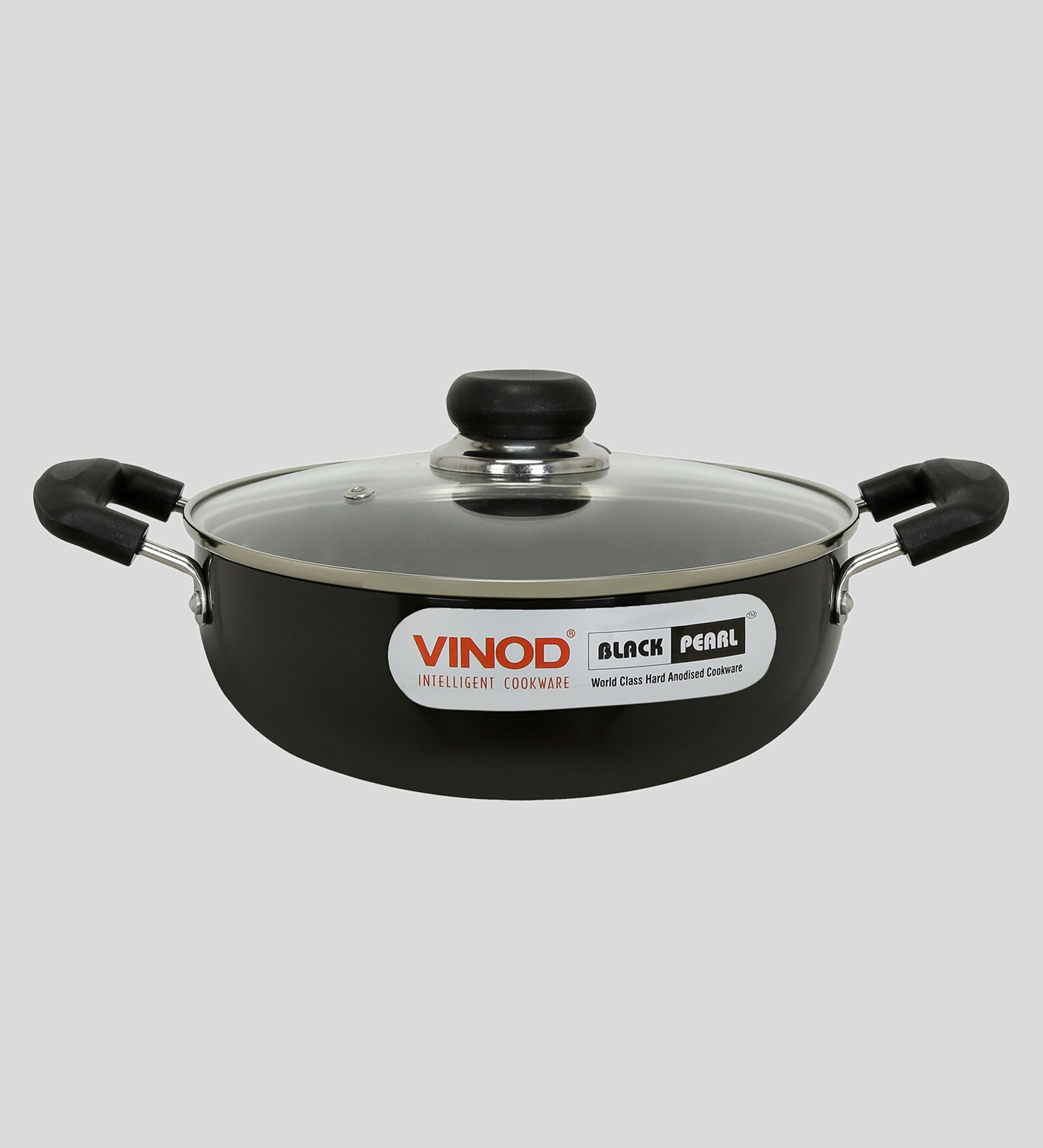 Deep Kadai With Lid, 26 Cm, 4.1 Ltr, Aluminium