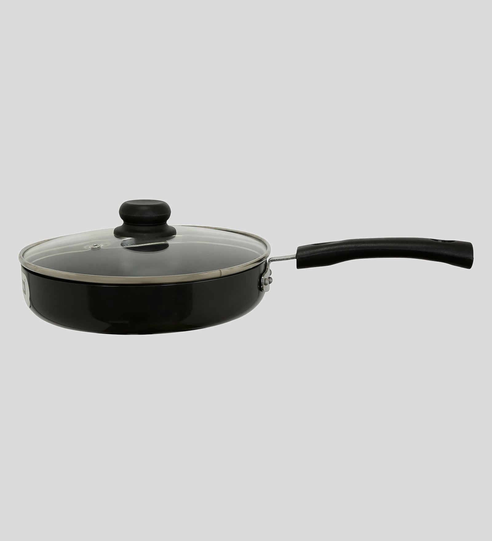 Buy Hard Anodised Deep Fry Pan With Lid 20 Cm Aluminium By Vinod