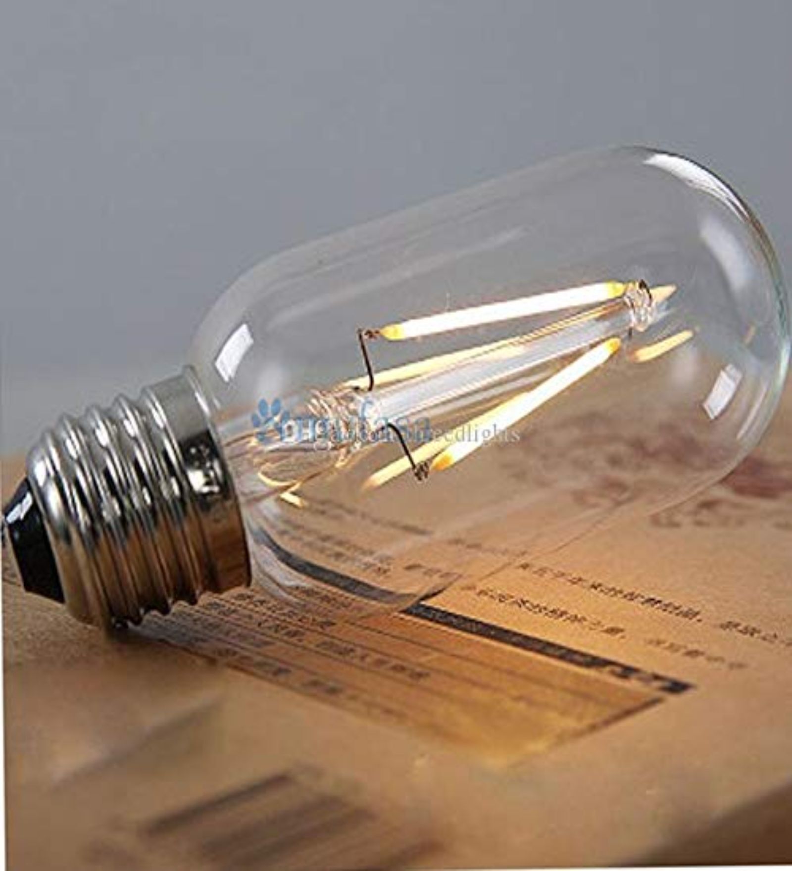 Vintage 4 Watts E-27 Holder (Set of 4) Filament Bulb