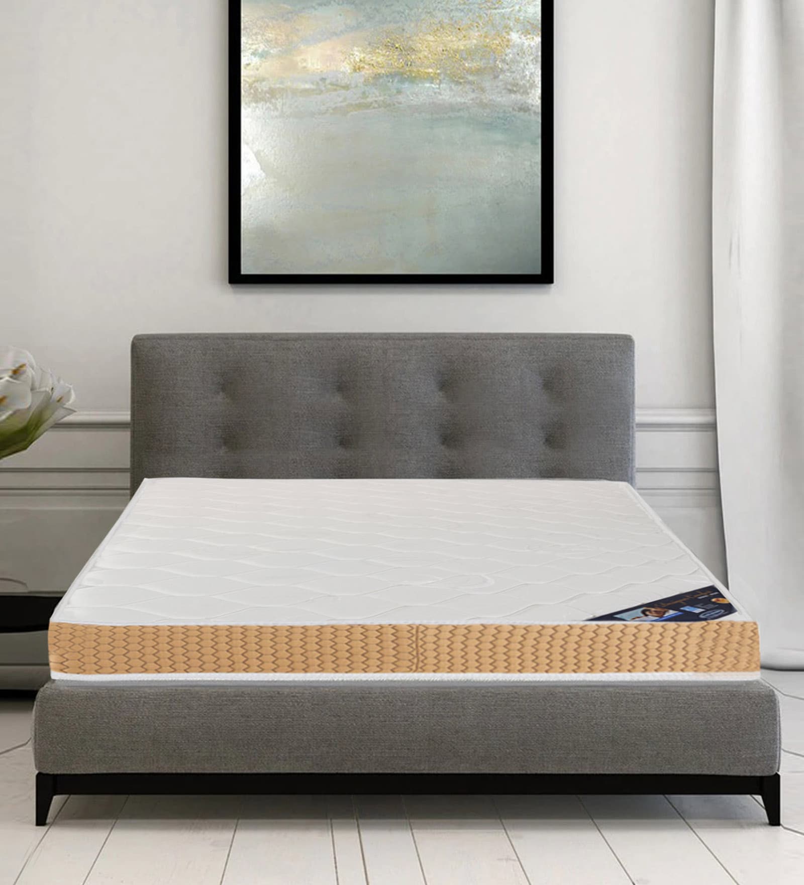 Buy ViscoPedic Super Single Bed 75x30x7 Inch Bonnell Spring & Memory