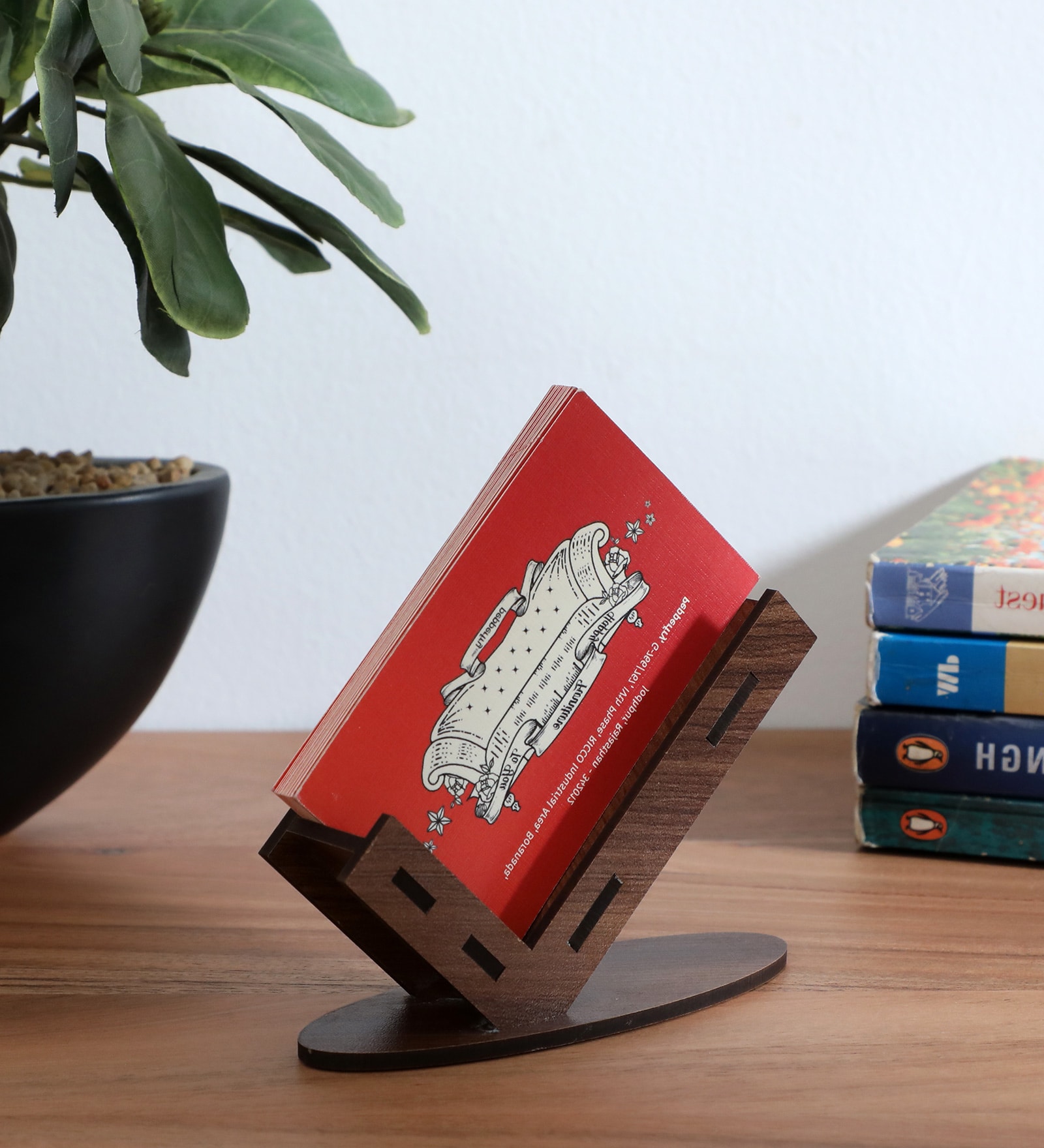 Visiting Card Desk Organizer (2Pcs)