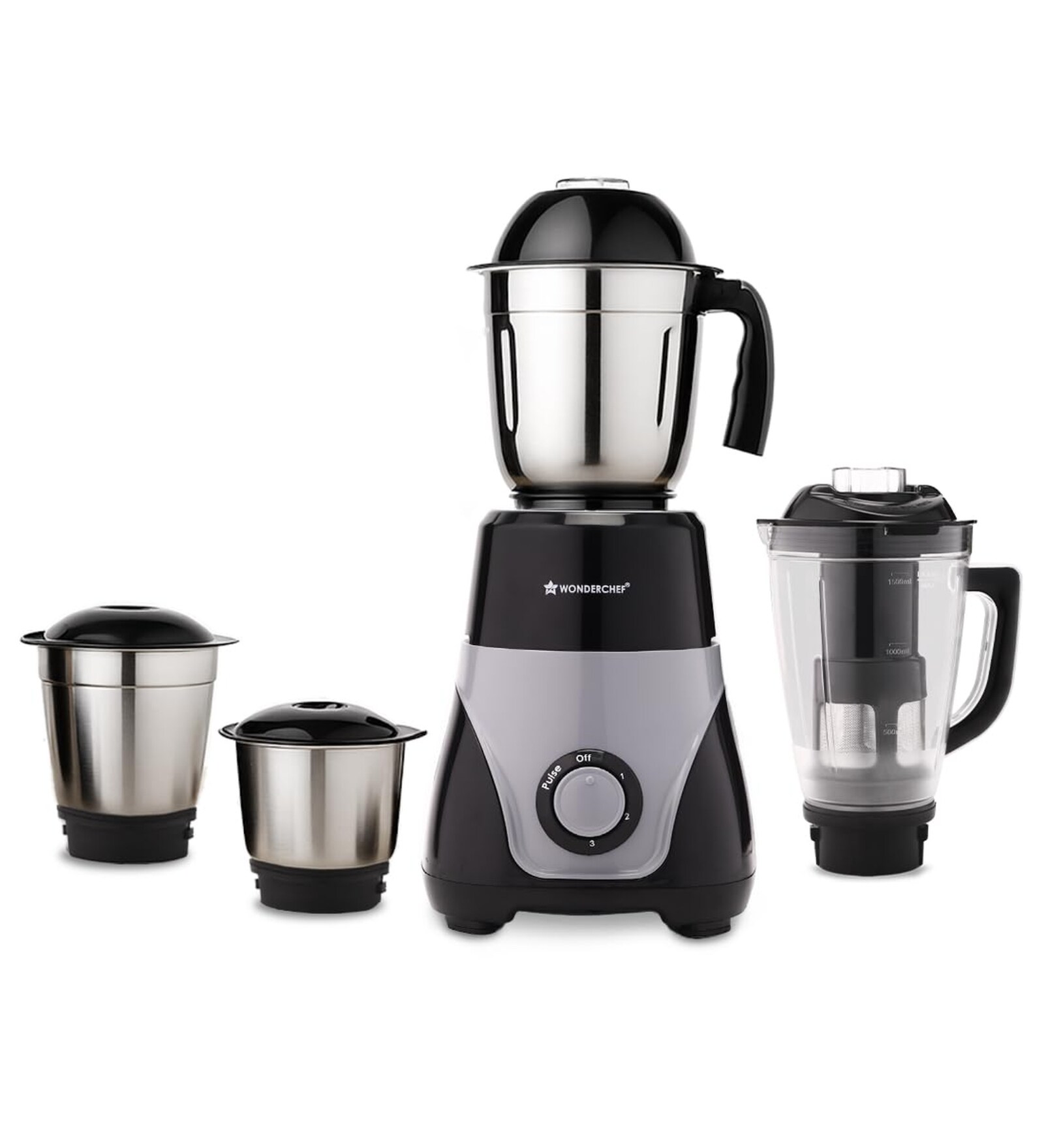 Vista 750W Mixer Grinder with 4 Jars