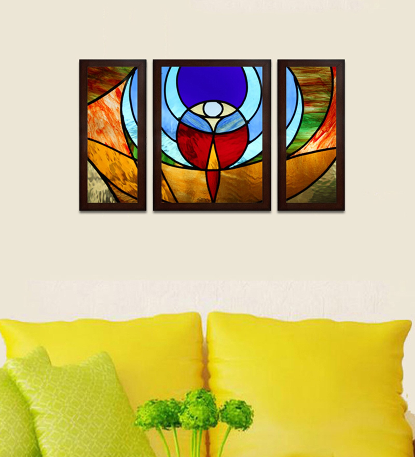 Buy Visual Art MDF Set of 3 Wall Art Print by Wens at 40 OFF by Wens