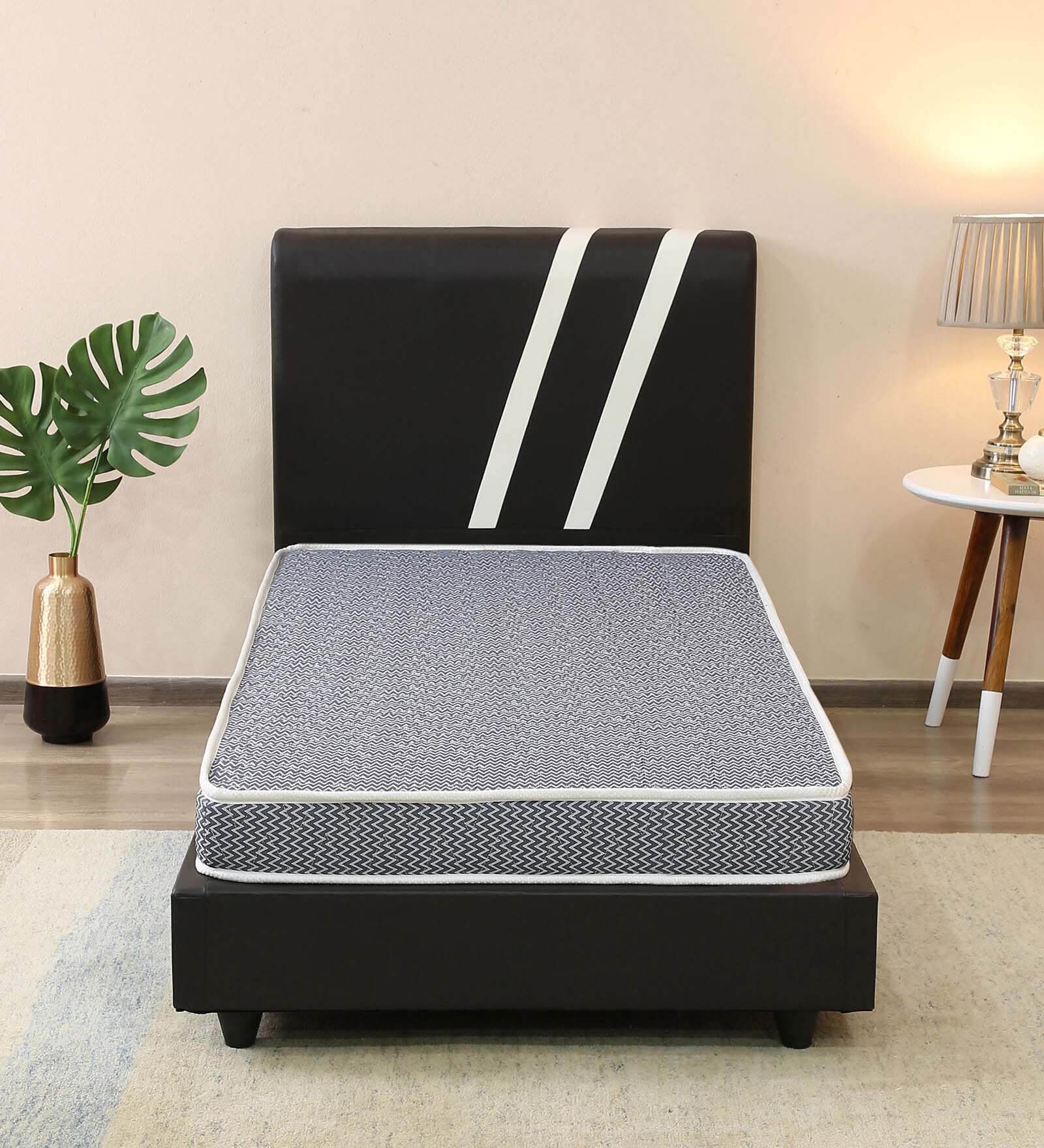 Buy Viva Dual Orthopedic 4 inch Foam Single Mattress with Zero Partner