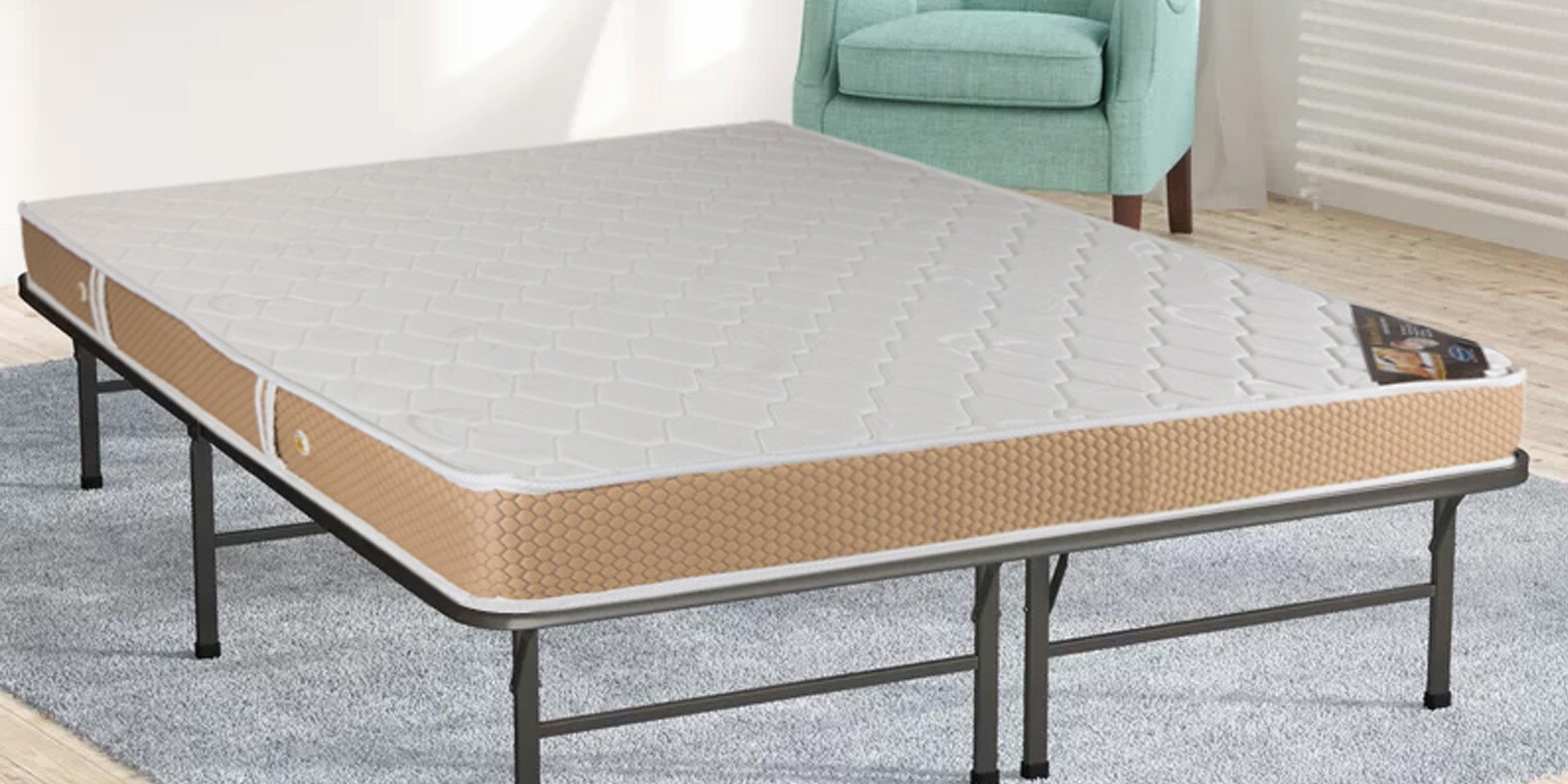 ViscoPedic Super Queen Size 7 Inch Bonnell Spring & Memory Foam Mattress