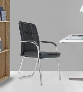 Buy Guest Chair In Black Colour By Durian Online Guest Chairs Chairs Furniture Pepperfry Product