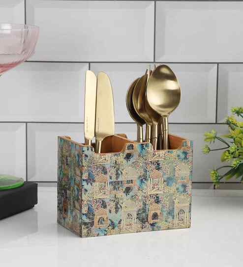 Vintage Aviary Cutlery Holder (1 Piece)