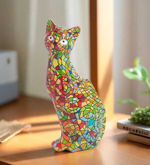 Vintage Cat Showpiece -4 Inch