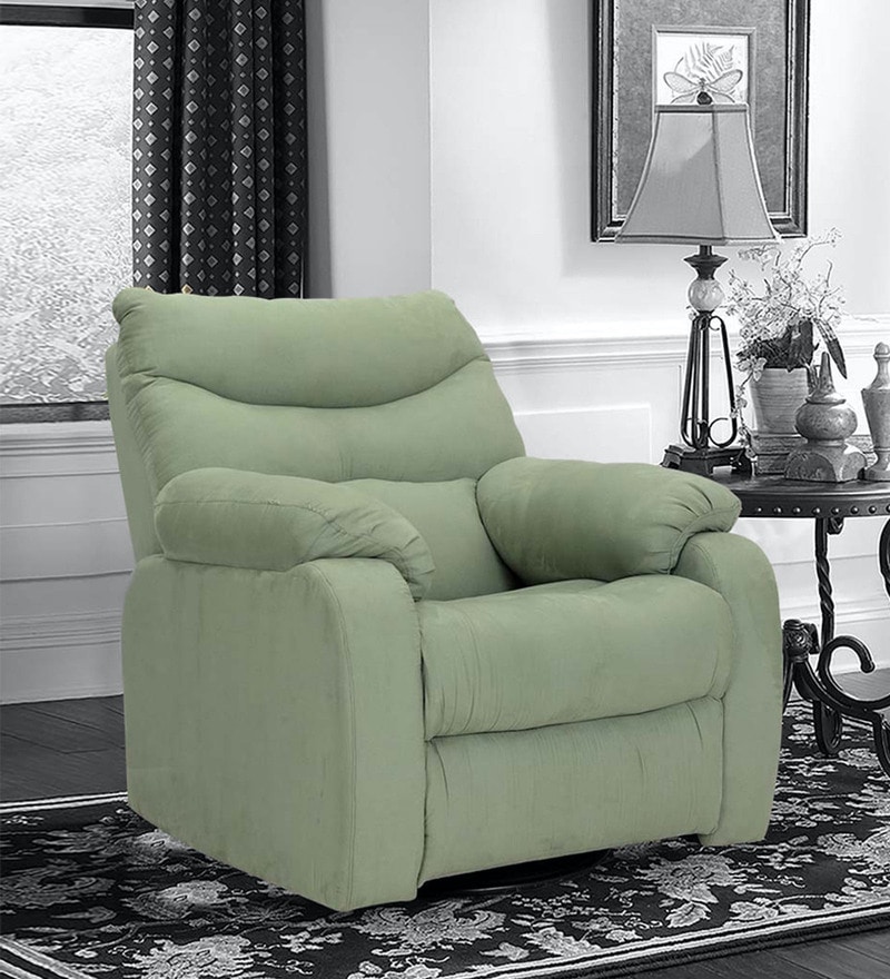 light green recliner chair