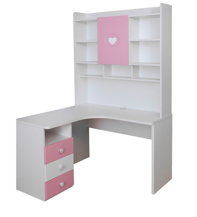 Buy Victoria Study Table In Pink And White Colour By Alex Daisy Online Kids Study Tables Kids Study Kids Furniture Pepperfry Product