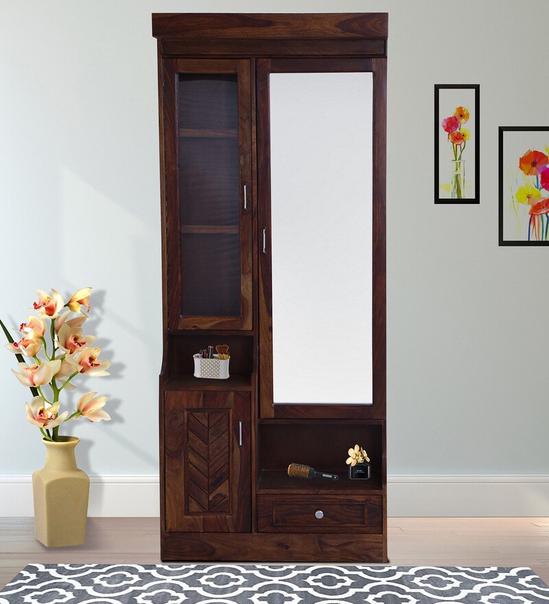 Buy Victory Two Door Dressing Table In Walnut Finish By Muebles Casa