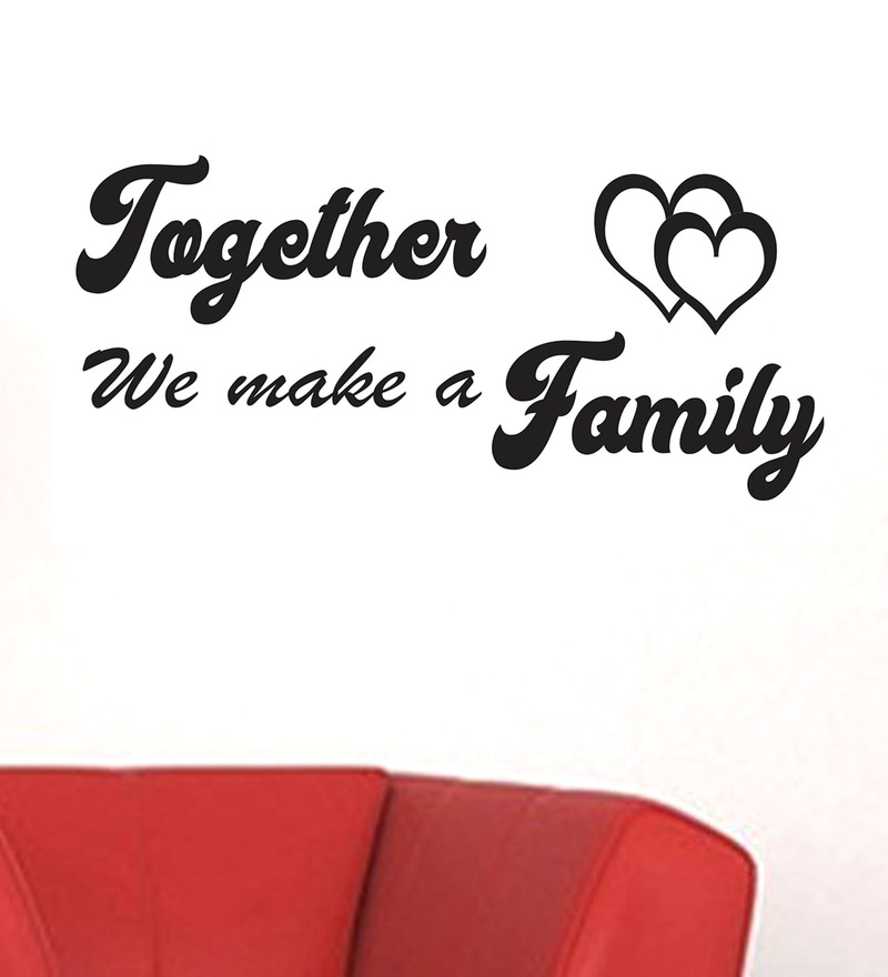 Vinyl Family Wall Quote Wall Sticker By Happy Walls