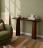 Vianaar Wooden Console Table In Walnut Colour