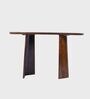 Vianaar Wooden Console Table In Walnut Colour
