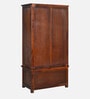 Vibe 2 Door Wardrobe in Brown Colour