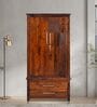 Vibe 2 Door Wardrobe in Brown Colour