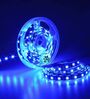 Vibrant 5 Meters 300K Blue Colour LED Strip Light with DC 12V Adapter & Remote