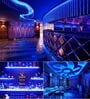 Vibrant 5 Meters 300K Blue Colour LED Strip Light with DC 12V Adapter & Remote