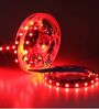 Vibrant 5 Meters 300K Red Colour LED Strip Light with DC 12V Adapter & Remote