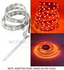 Vibrant 5 Meters 300K Red Colour LED Strip Light with DC 12V Adapter & Remote