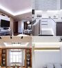Vibrant 5 Meters 300K White Colour LED Strip Light with DC 12V Adapter & Remote