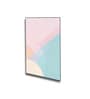 Vibrant Abstract Wall Art Set of 3 Canvas Wall Painting Black Frame