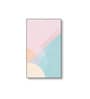 Vibrant Abstract Wall Art Set of 3 Canvas Wall Painting Black Frame