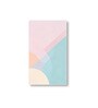 Vibrant Abstract Wall Art Set of 3 Canvas Wall Painting White Frame