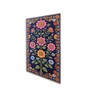Blue Floral Tapestry Series Set of 4 Printed Wall Painting Gold Frame