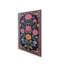 Blue Floral Tapestry Series Set of 4 Printed Wall Painting White Frame
