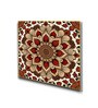 Floral Canvas Art Collection Printed Set of 4 Wall Painting Gold Frame