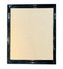 Floral Circle Canvas Set of 4 Printed Wall Painting White Frame