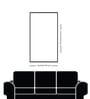 Flowers in Vase Canvas Printed Wall Painting Black Frame