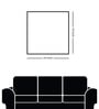 Blue Canvas Printed Wall Painting Stretch Canvas Frame
