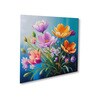 Blue Canvas Printed Wall Painting Stretch Canvas Frame