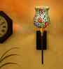Vibrant Handmade Mosaic Glass Wall Light   Metal Base | Perfect Accent for Bedroom, Living Room & Dining Area