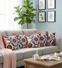 Vibrant Suzani Embroidered Throw Cushion Cover (18x18)
