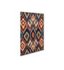 Tribal Pattern Canvas Collection Set of 4 Printed Wall Painting Black Frame