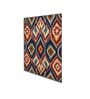 Tribal Pattern Canvas Collection Set of 4 Printed Wall Painting Black Frame