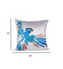 Vibrant Watercolor Parrot Cushion Cover (18x18 inches)