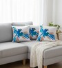 Vibrant Watercolor Parrot Cushion Cover (18x18 inches)