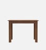Vic 2 Seater Dining Set in Wood Finish